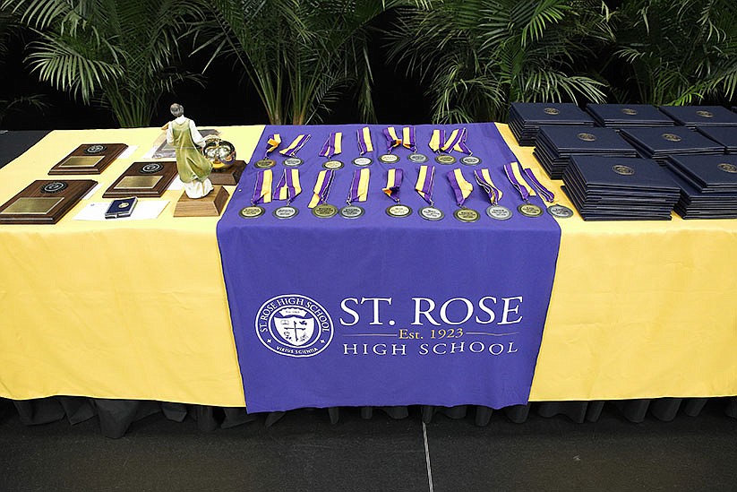 St. Rose says farewell to 102 graduating seniors